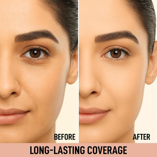 OG Beauty Biscotti Flawless Touch Compact Powder – Shade Brew – Enriched with Hyaluronic Acid & Vitamin E – 9 GM – Long Lasting Matte Finish Face Makeup