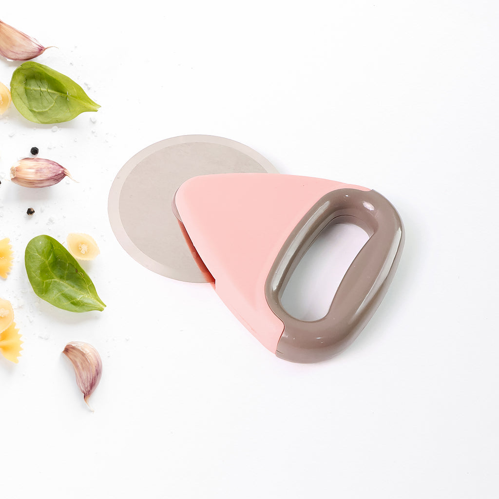 HomeChef Ergonomic Pizza Cutter with Stainless Steel Rotating Wheel Blade – 1 Pc | Sharp, Durable & Easy to Use