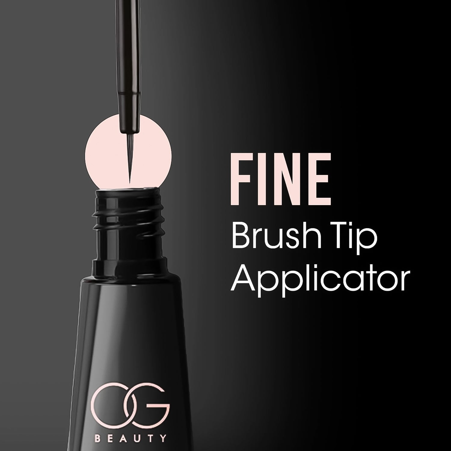 OG Beauty Mystic Eyeliner 4.5 ml – Intense Matte Waterproof Liquid Eyeliner with Precision Brush, Smudge-Proof & Long-Lasting Eye Makeup