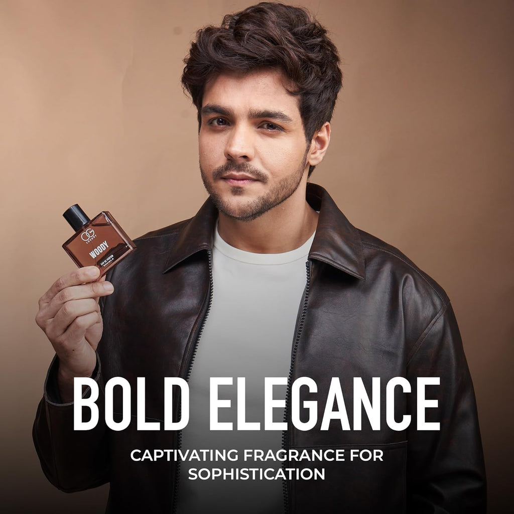 OG Luxury Woody Eau De Parfum 50 ML – Long-Lasting Premium Unisex Perfume with Warm & Refined Woody Fragrance for Men and Women