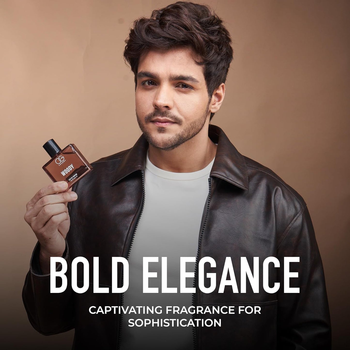 OG Luxury Woody Eau De Parfum 50 ML – Long-Lasting Premium Unisex Perfume with Warm & Refined Woody Fragrance for Men and Women